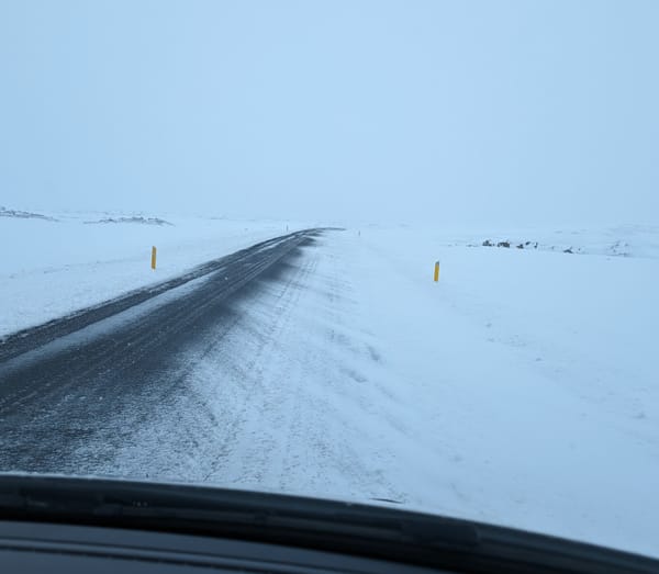 Day Seven - An icy drive to North Iceland